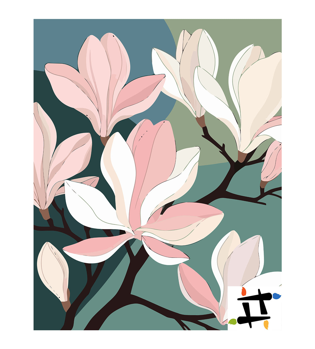 Pictura pe Numere – Geneza in Pastel 6789