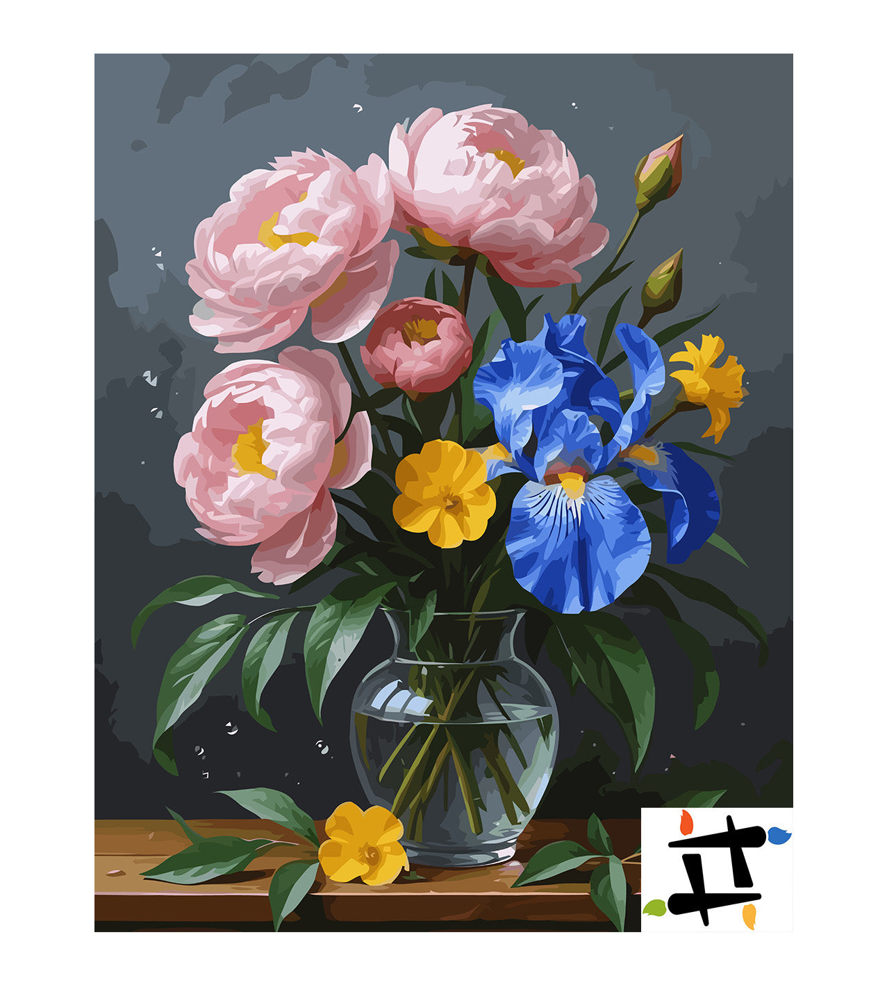 Pictura pe Numere – Trinitatea primaverii 6802
