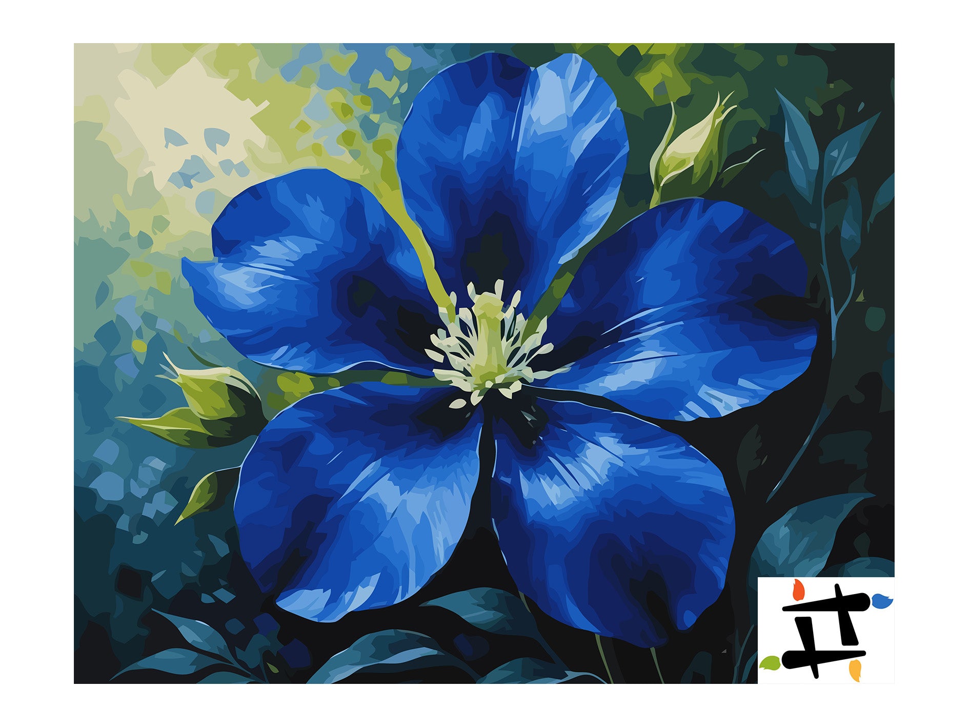 Pictura pe Numere – Steaua de Cobalt 6806