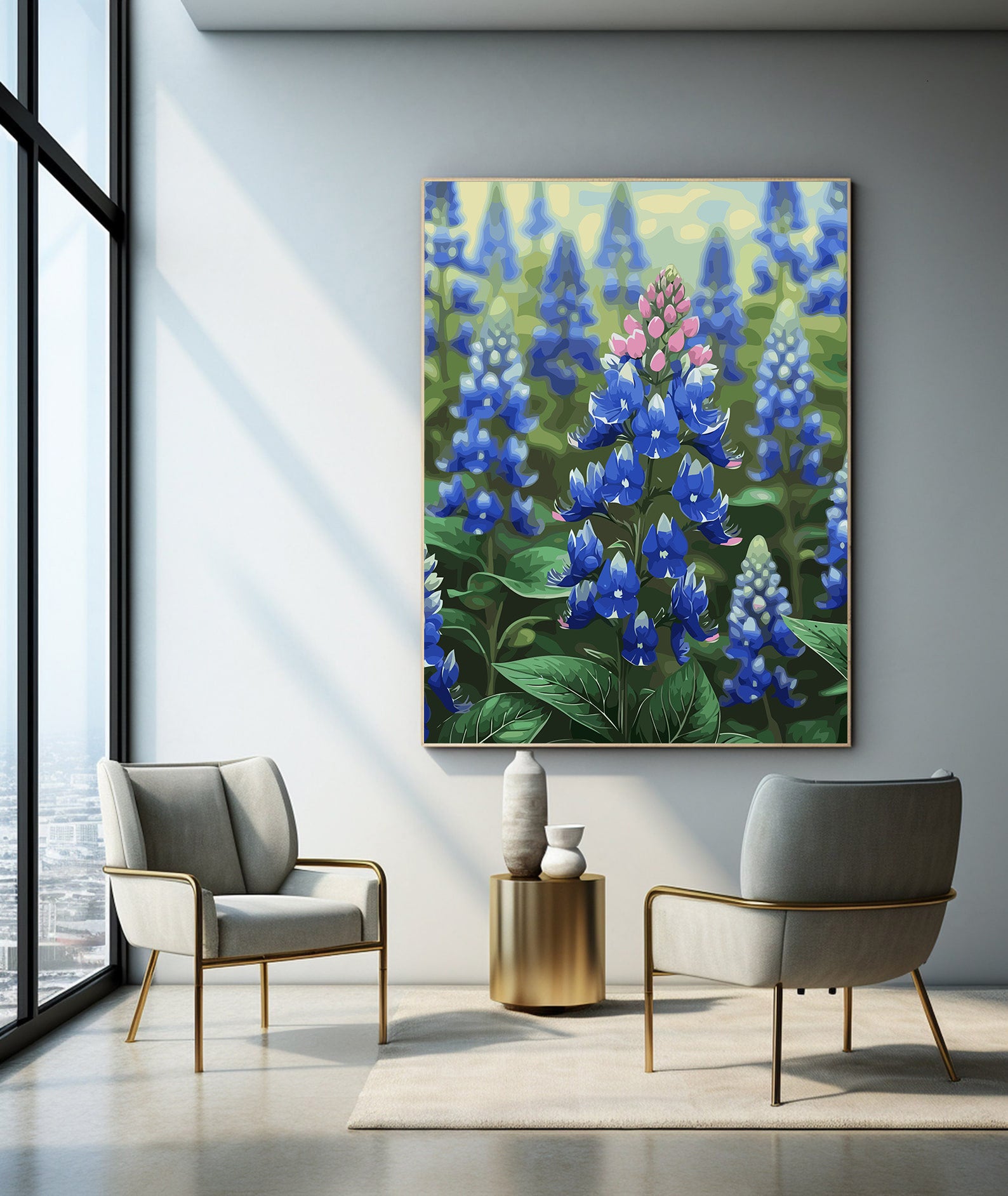 Pictura pe Numere – Turnuri de Azur 6812