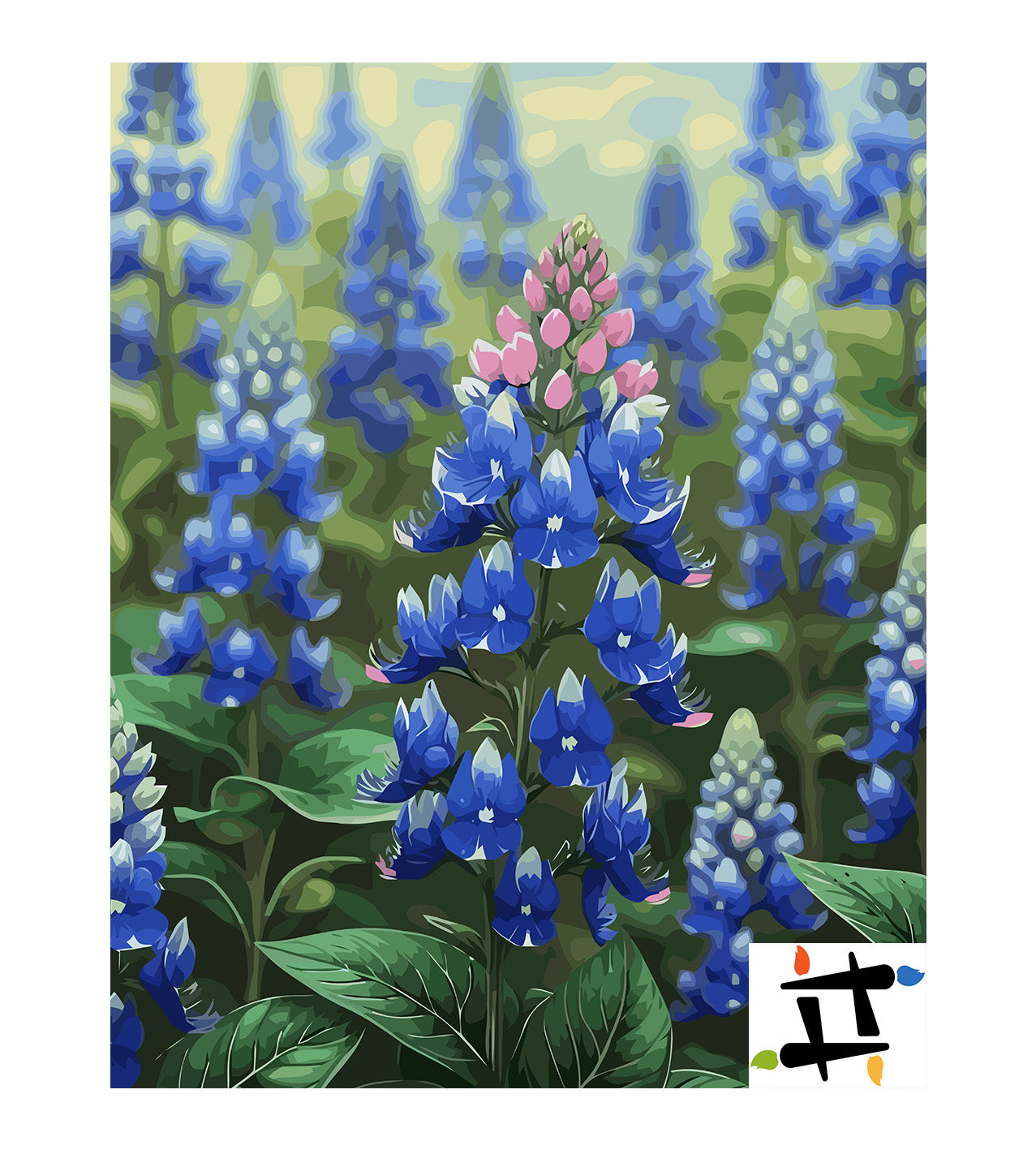 Pictura pe Numere – Turnuri de Azur 6812