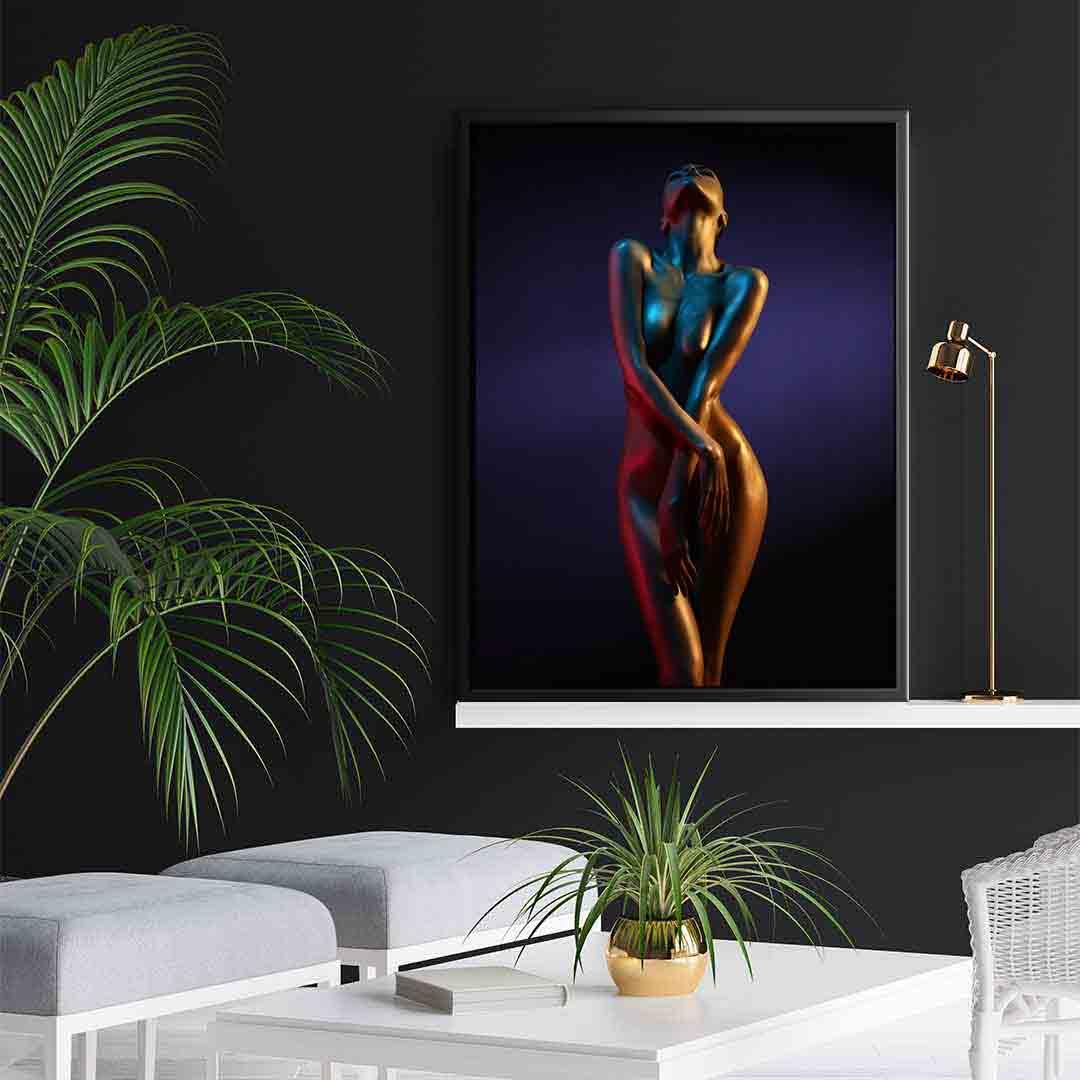 Tablou Canvas - Fata erotica