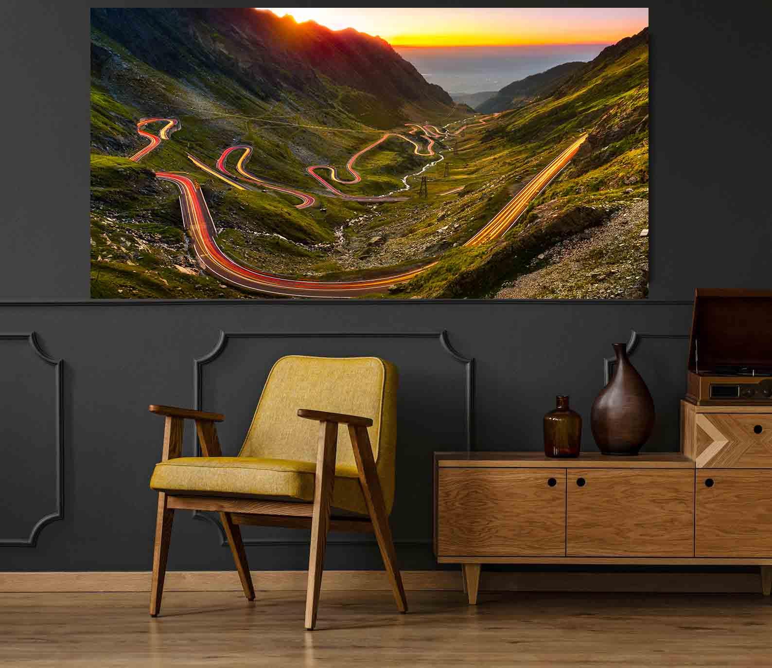 Peinture sur toile - Transfagarasan
