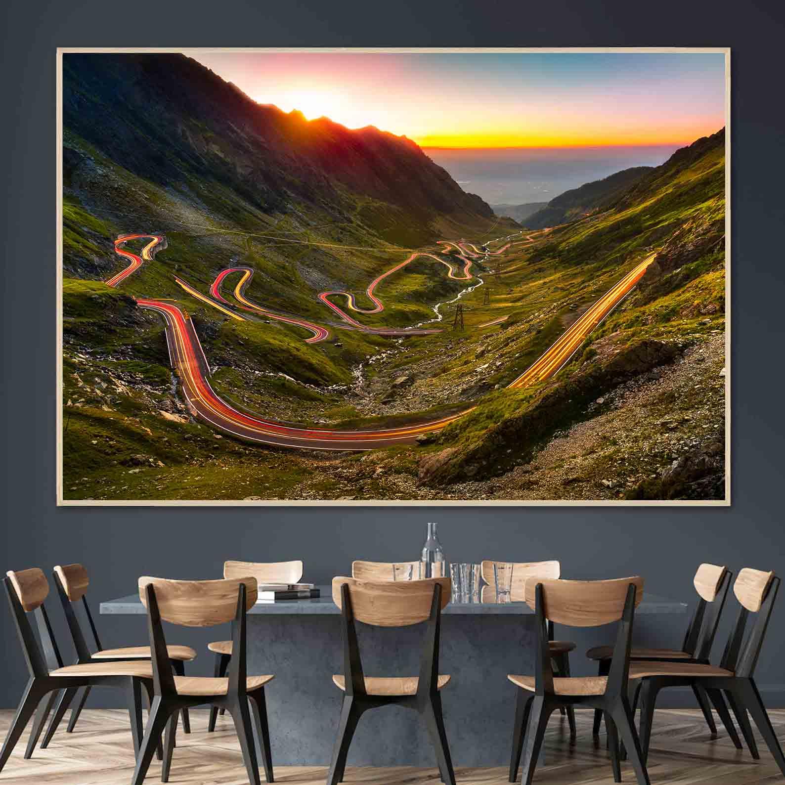 Peinture sur toile - Transfagarasan