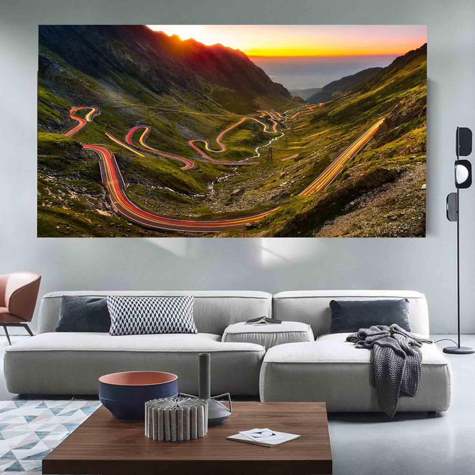 Peinture sur toile - Transfagarasan