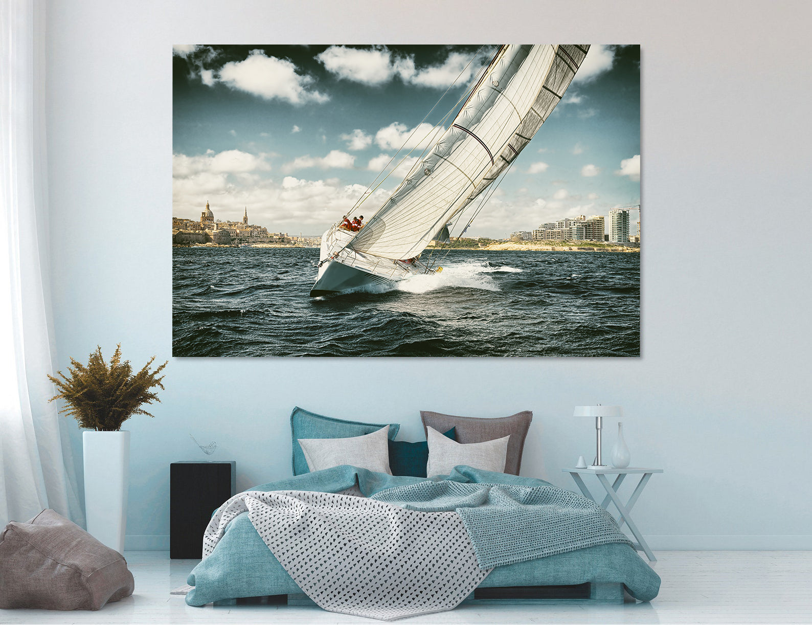 Tableau sur toile - Voilier