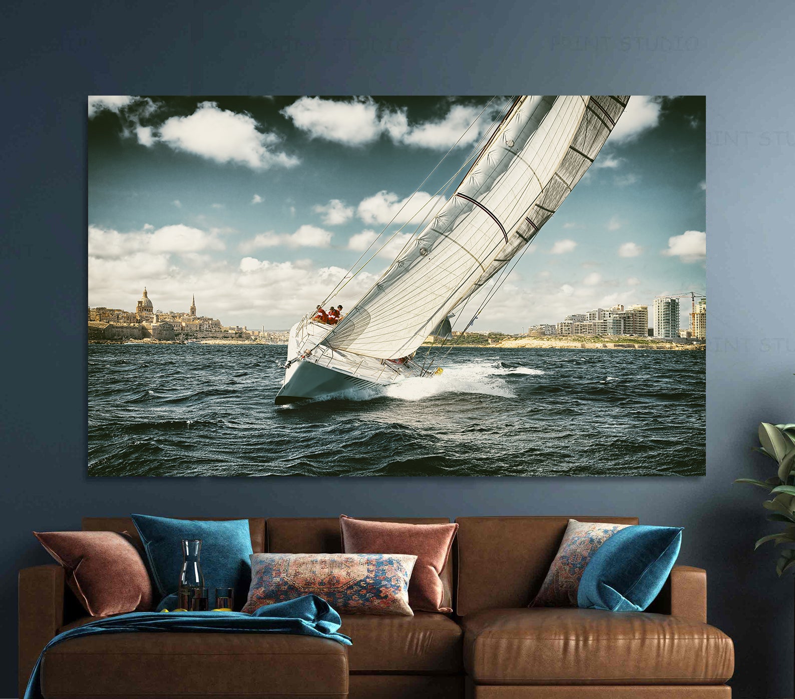 Tableau sur toile - Voilier