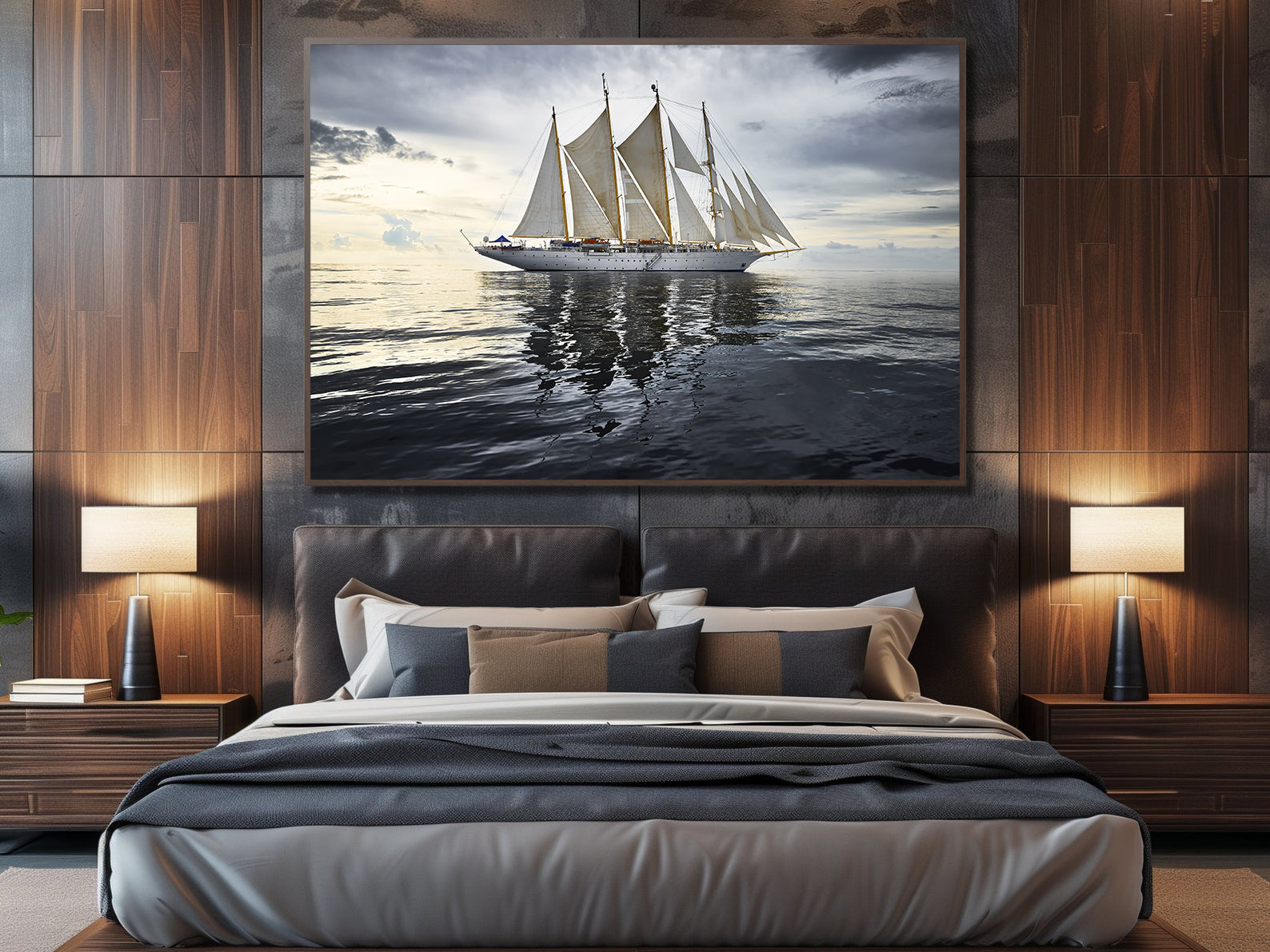 Tableau sur toile - Voilier
