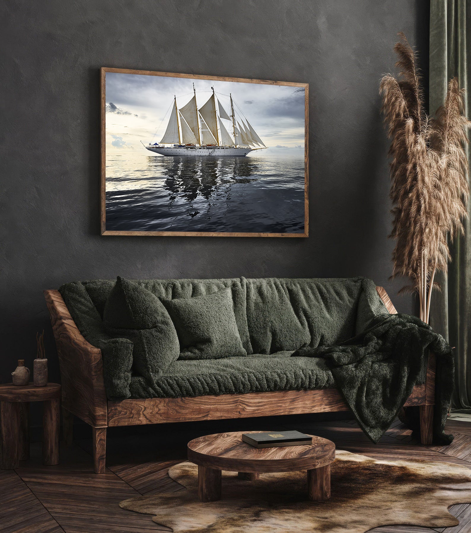 Tableau sur toile - Voilier