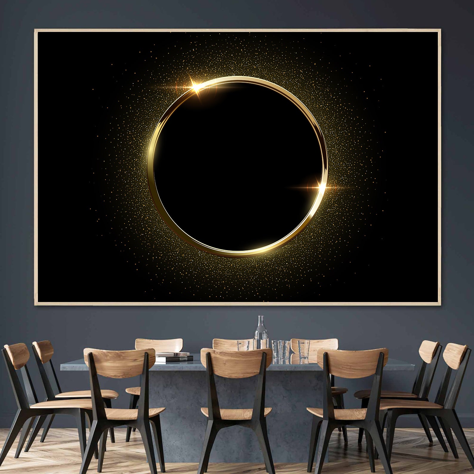 Tableau sur toile - Anneau d'or