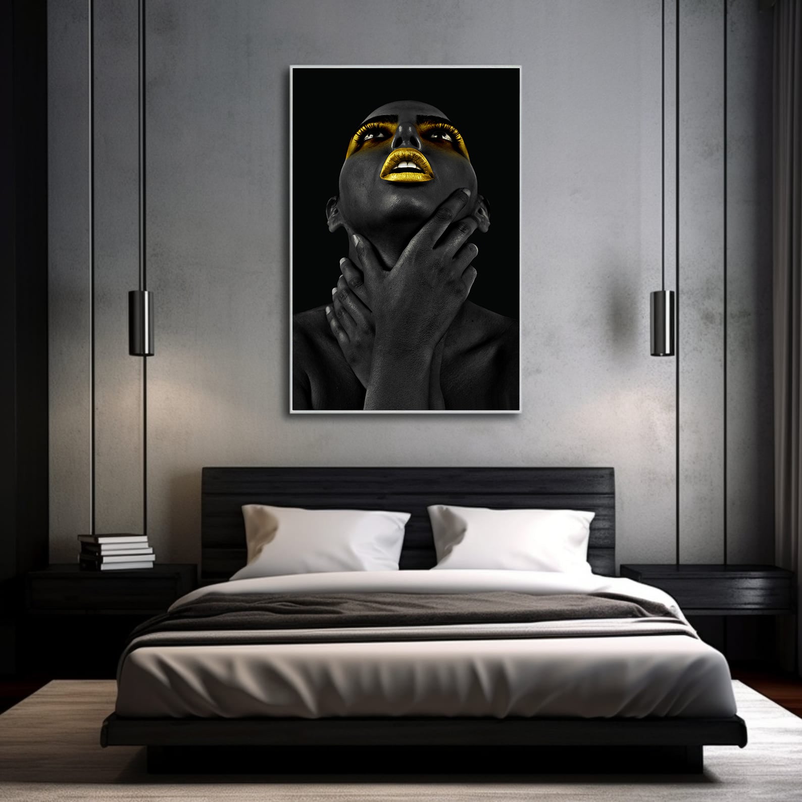 Tablou Canvas - Femeie Africana Portret