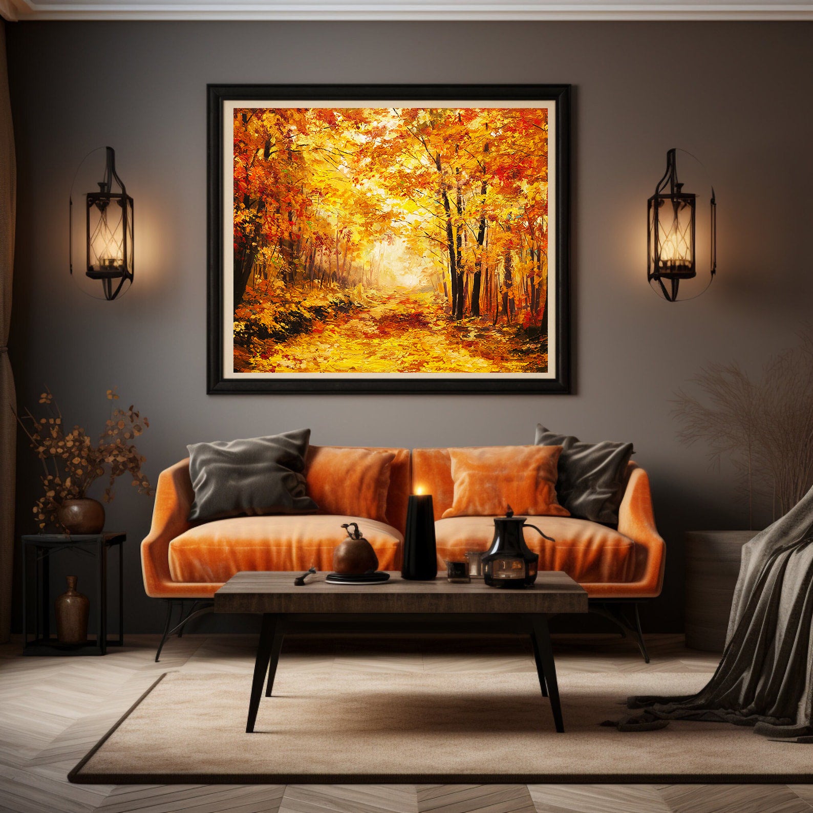 Tablou Canvas - Peisaj Tomnatic