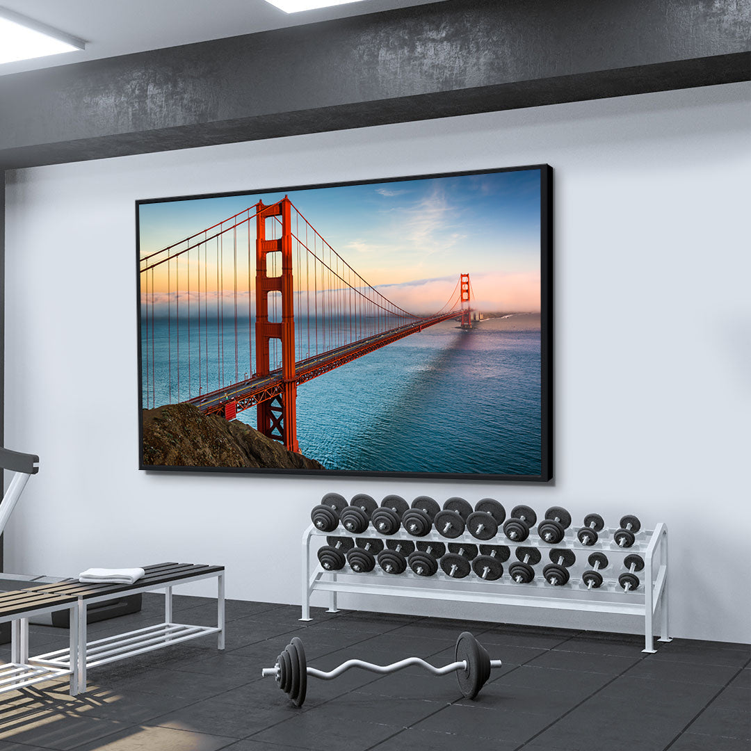 Peinture sur toile - Le pont du Golden Gate