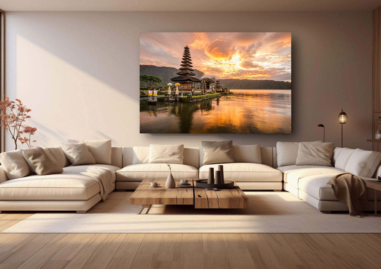 Peinture sur toile - Île de Bali, Indonésie