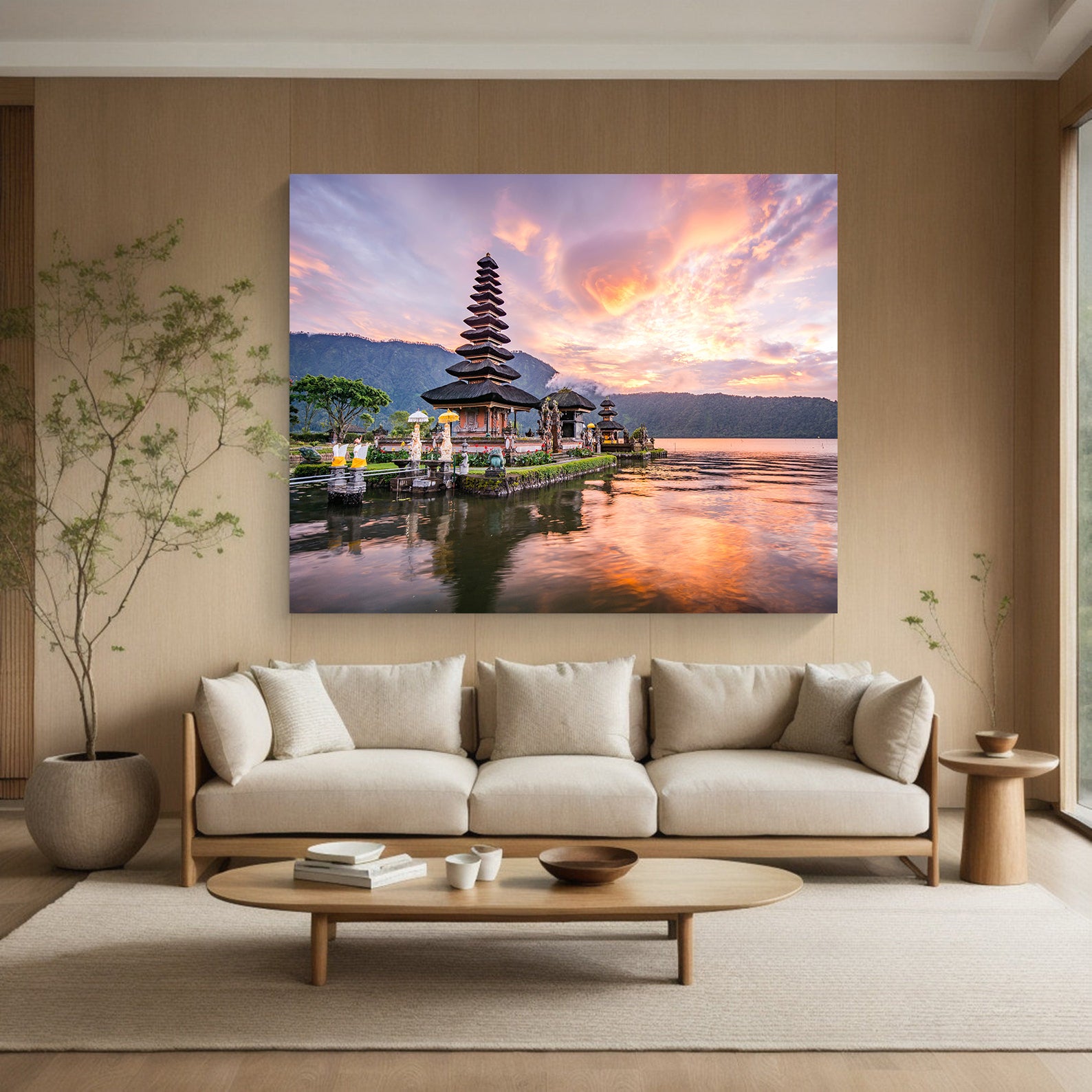 Peinture sur toile - Île de Bali, Indonésie