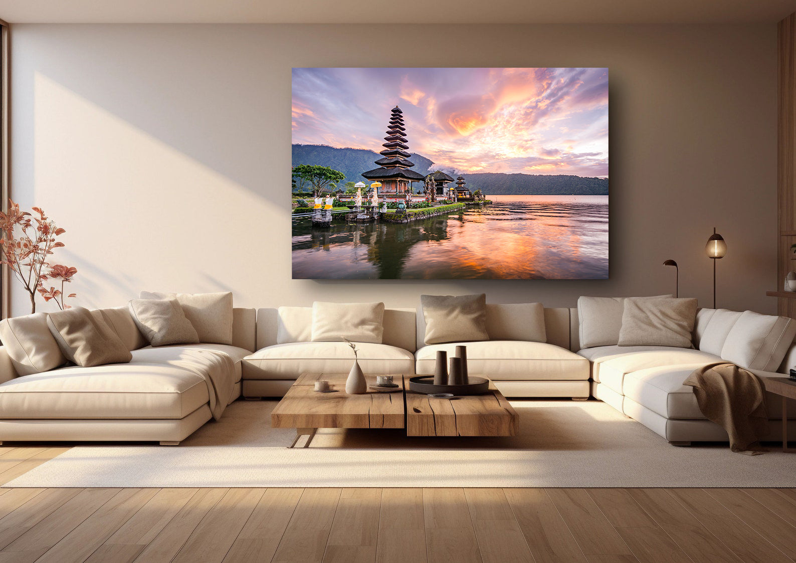 Peinture sur toile - Île de Bali, Indonésie