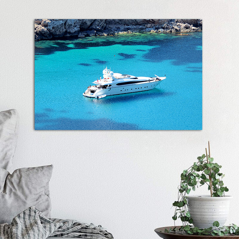 Peinture sur toile - Superyacht Moiara Amaya