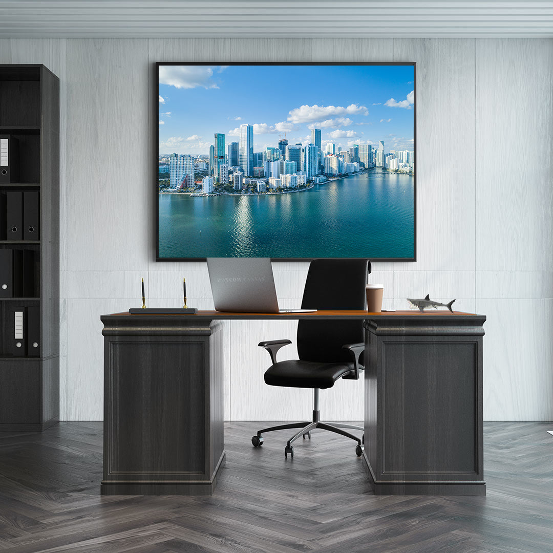 Leinwandgemälde - Brickell Key Landschaft