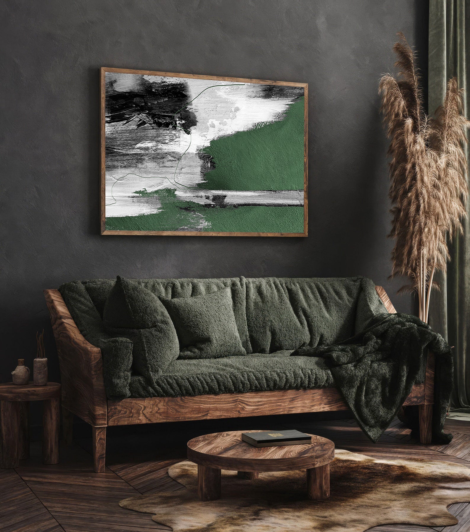 Peinture sur toile – Couleurs abstraites