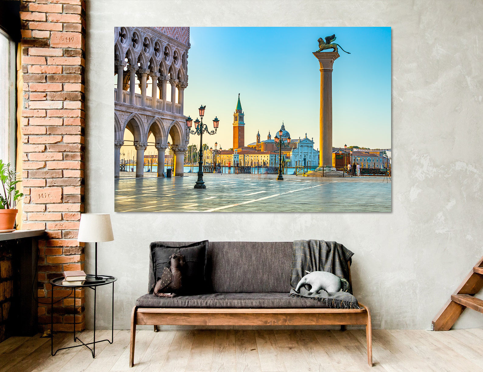 Tableau sur toile - Place Saint-Marc à Venise