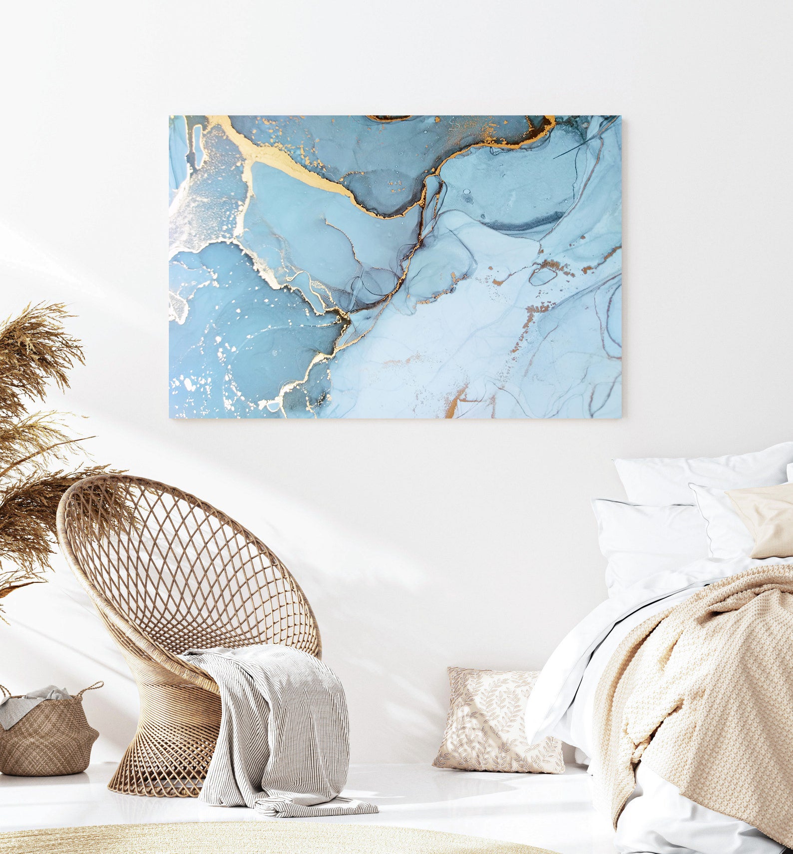 Peinture sur toile – Marbre abstrait