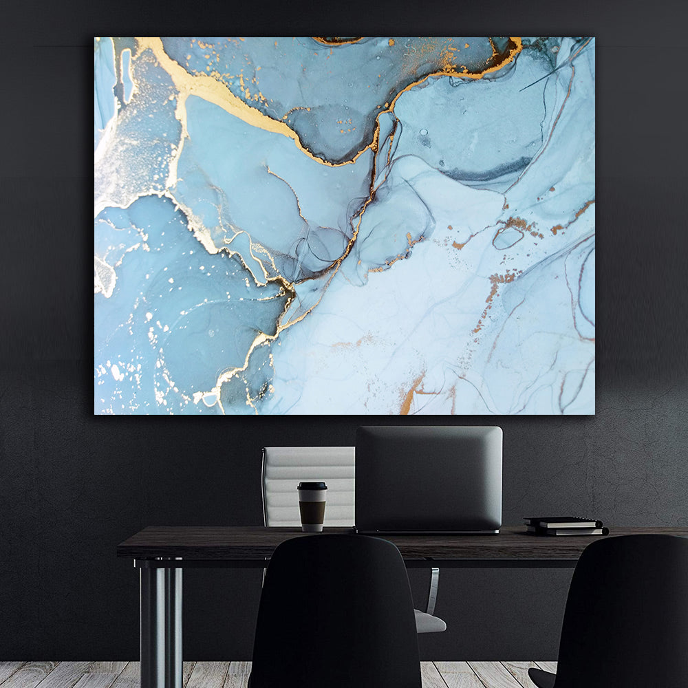 Peinture sur toile – Marbre abstrait