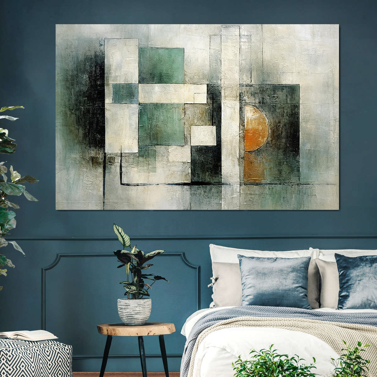 Peinture sur toile – Contradiction harmonieuse
