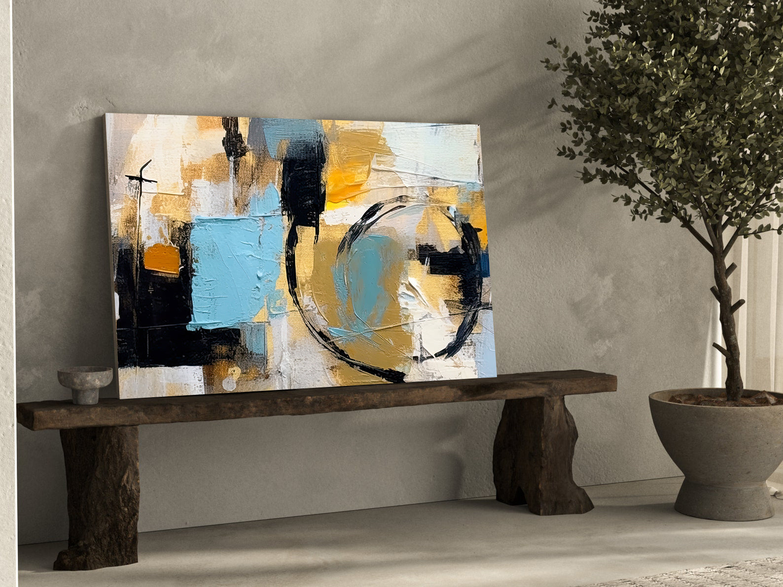 Peinture sur toile – Art moderne abstrait