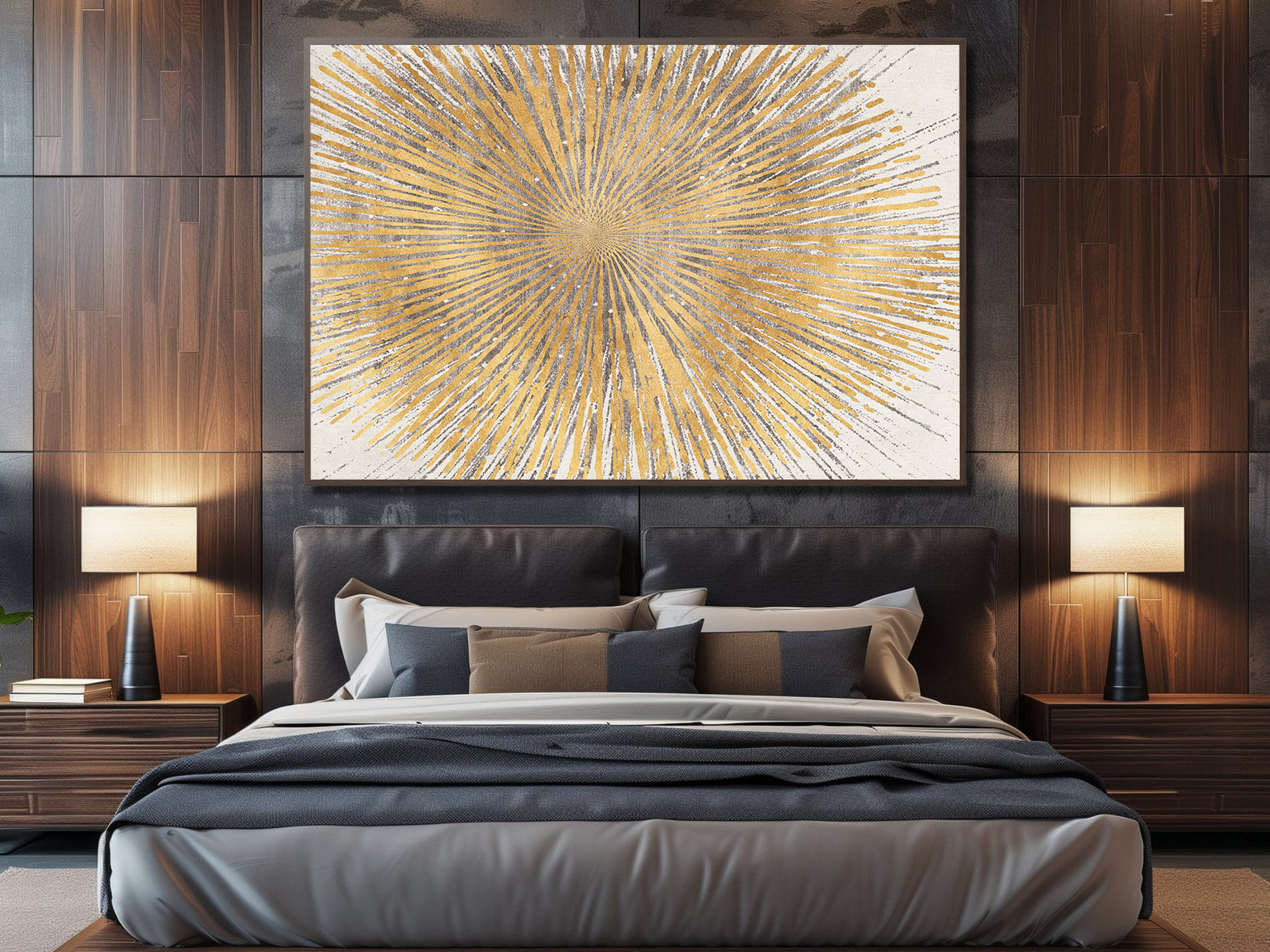 Tablou Canvas - Stea Aurie