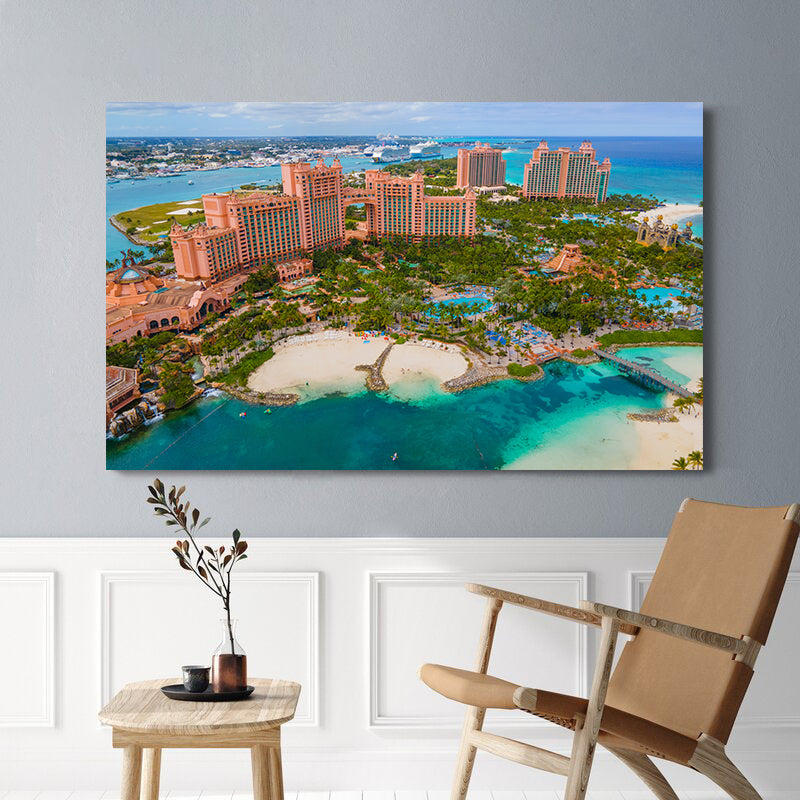 Leinwandgemälde - Atlantis Paradise Island