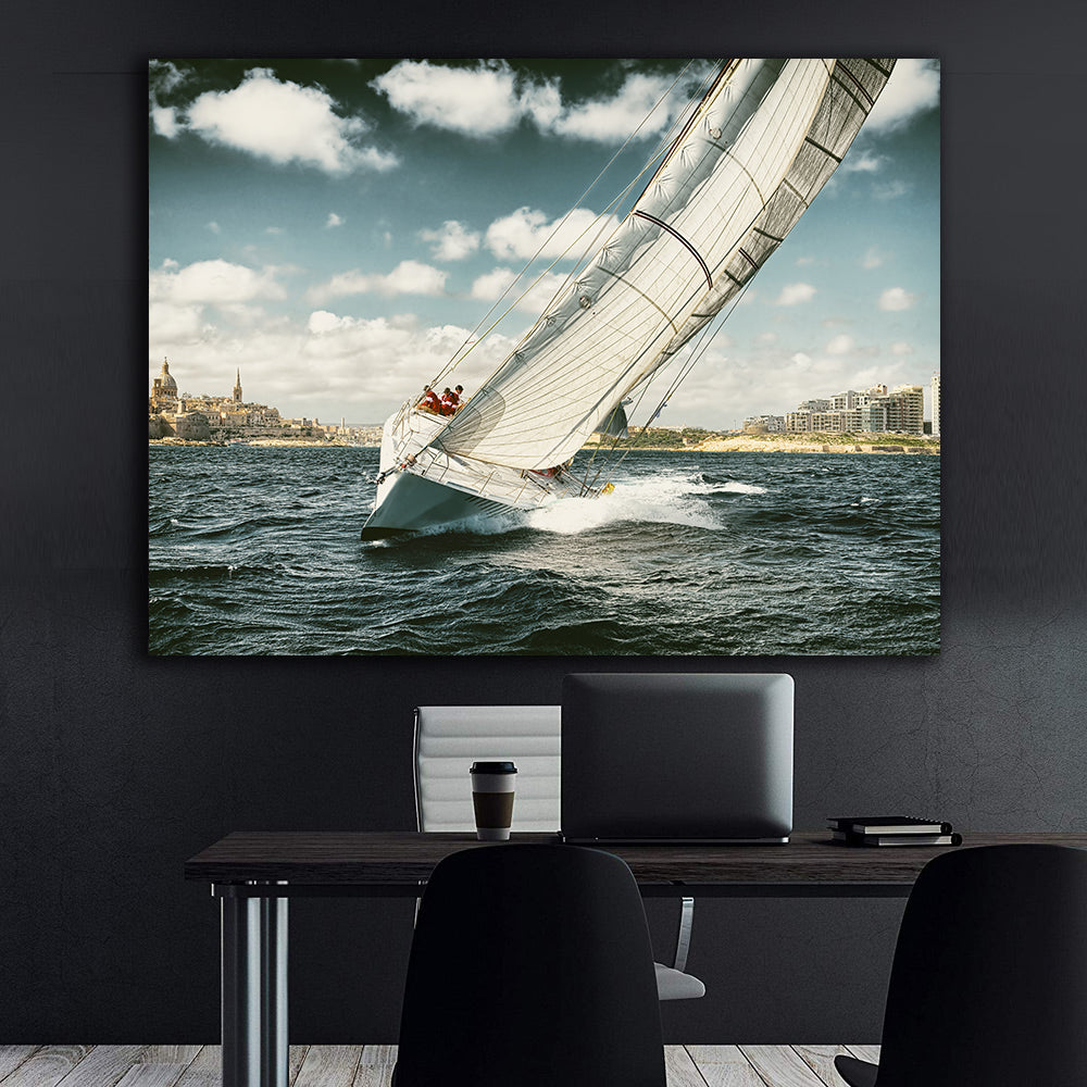 Tableau sur toile - Voilier