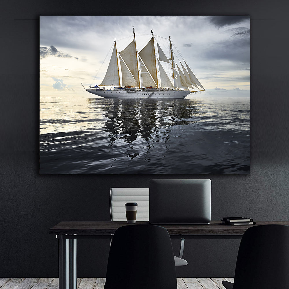 Tableau sur toile - Voilier