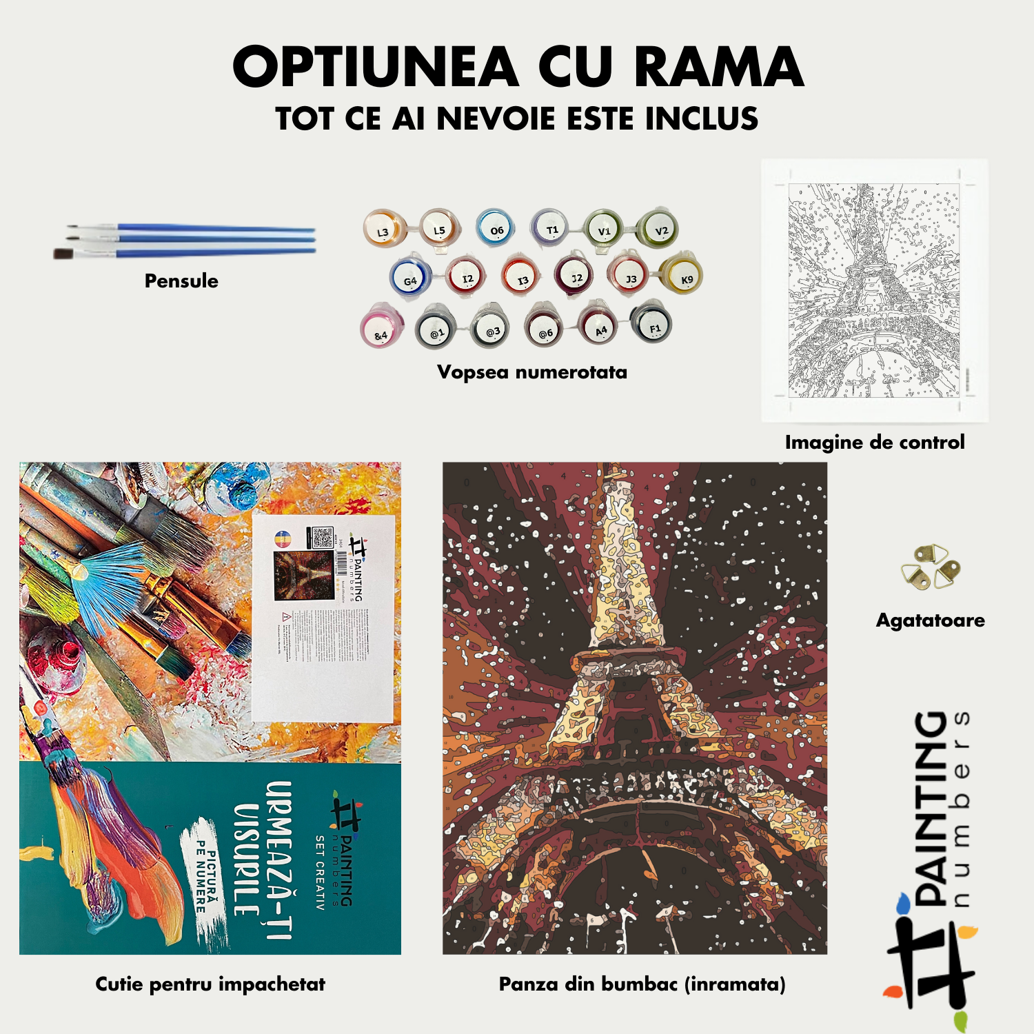 Pictura pe numere - Îngeraș Micuț 4613