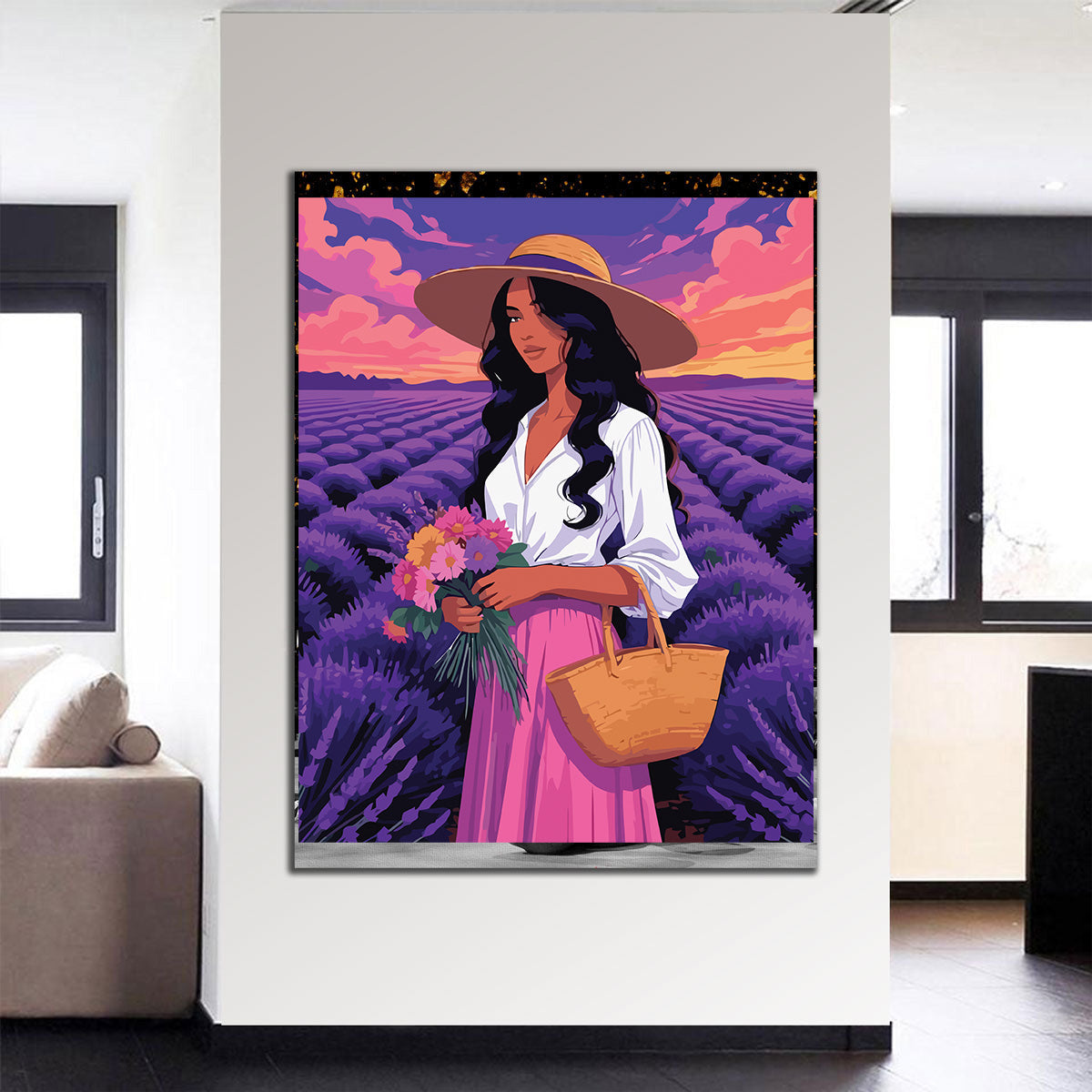 Pictura pe Numere – Parfum de lavanda 7130