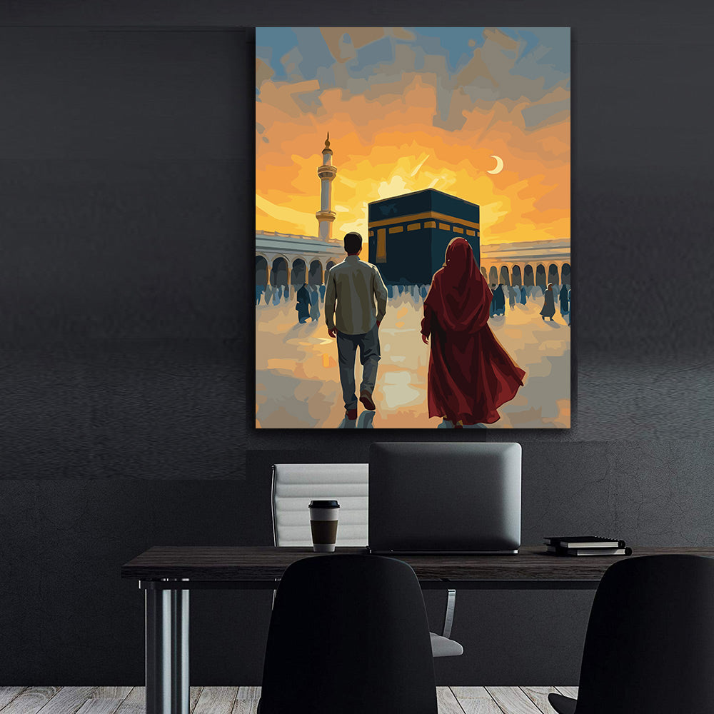 Set Pictură pe numere – Călătoria La Kaaba 6338