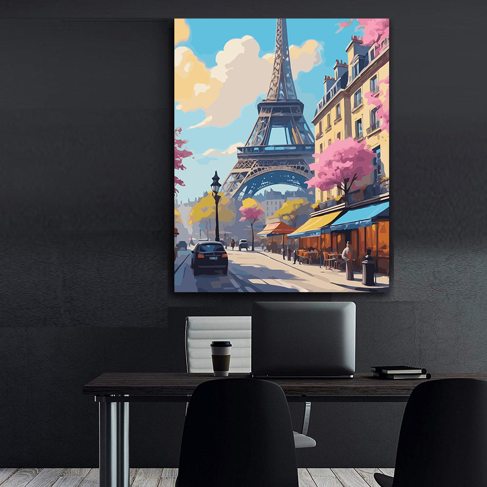 Set Pictură pe numere – Orașul Iubirii 6448