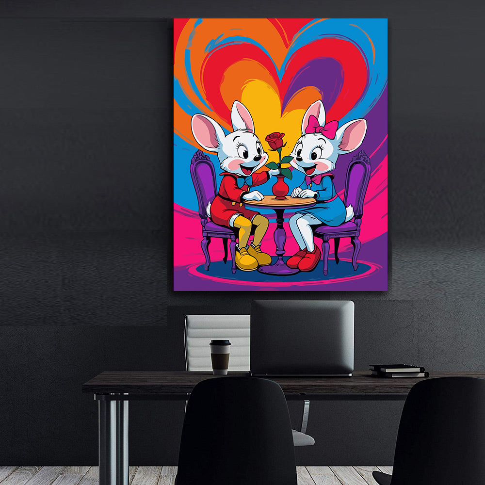 Set Pictură pe numere – Cină Romantică 6447