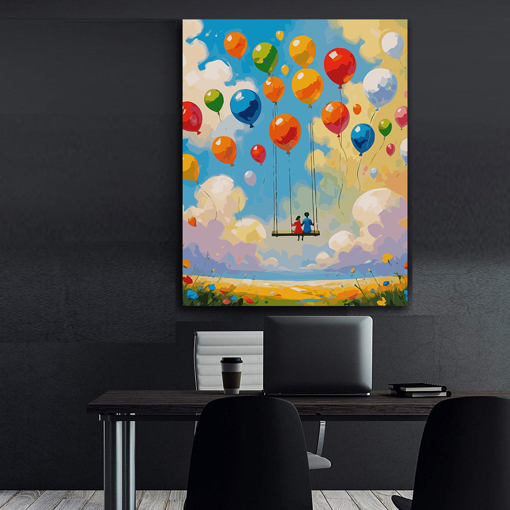 Set Pictură pe numere – Love Is In The Air 6450