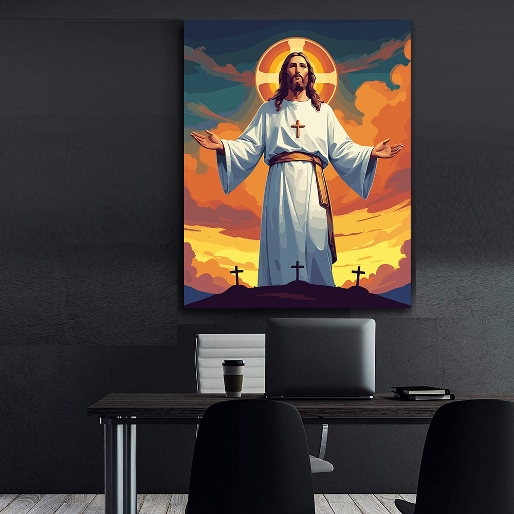 Set Pictură pe numere – Isus Hristos 6312