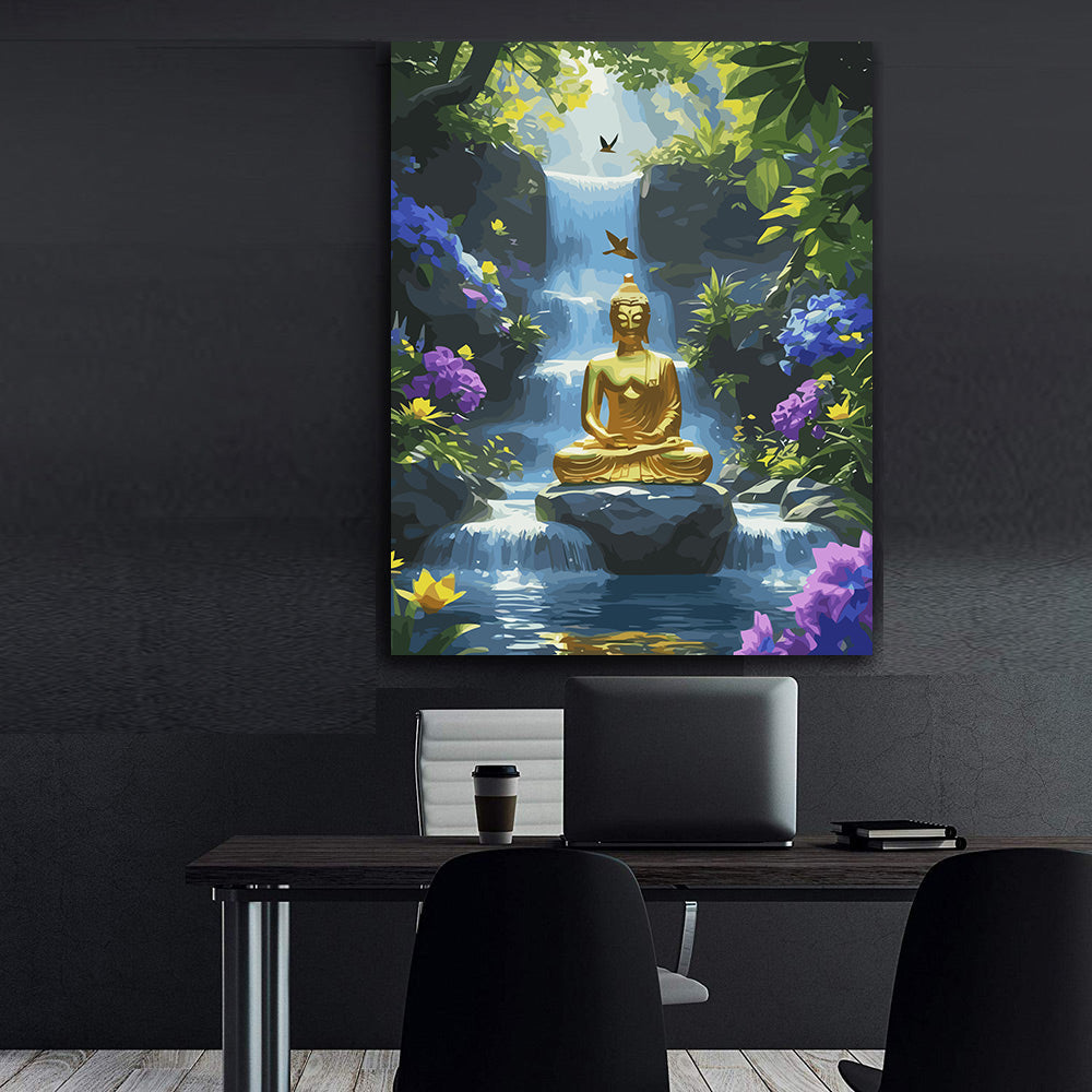 Set Pictură pe numere – Buddha În Meditație 6334