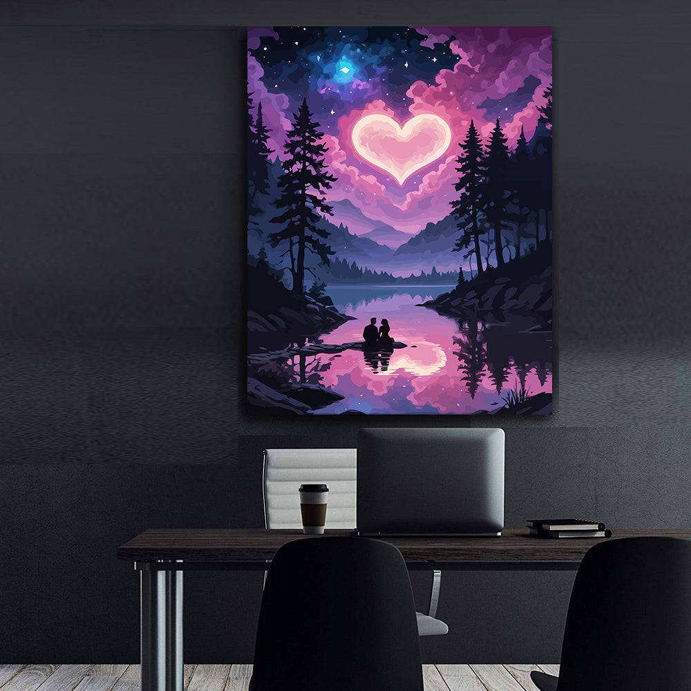 Set Pictură pe numere – Iubirea Eternă 6428