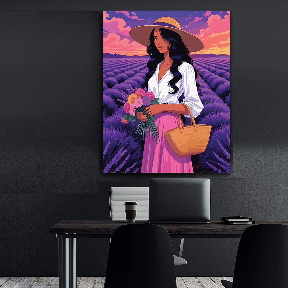 Pictura pe Numere – Parfum de lavanda 7130