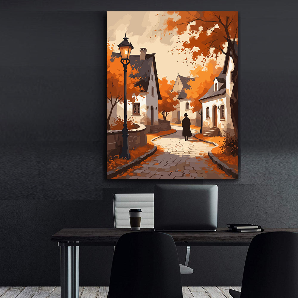 Set Pictură pe numere – Toamna în Oraș 6067