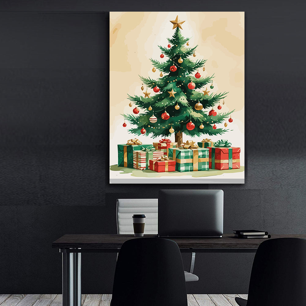 Set Pictură pe numere – Brad De Crăciun 6184