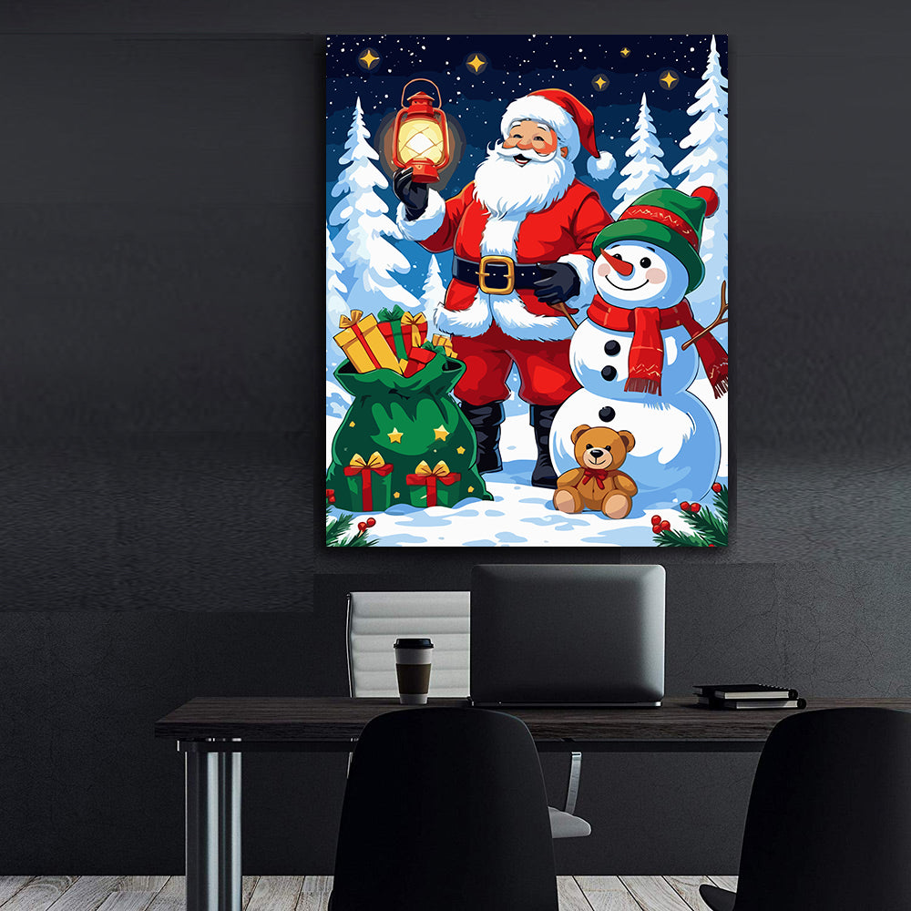 Set Pictură pe numere – Sărbători De Iarna 6190