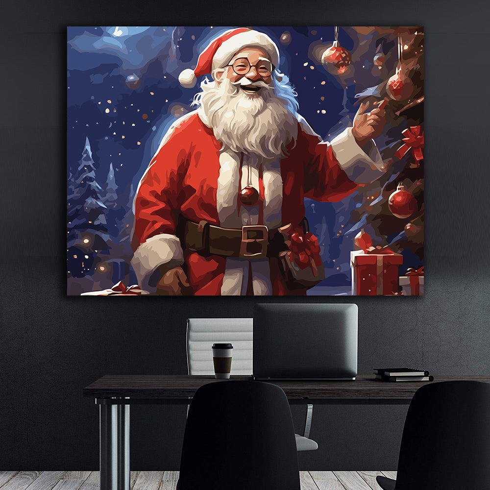 Set Pictură pe numere – Moș Crăciun 6225