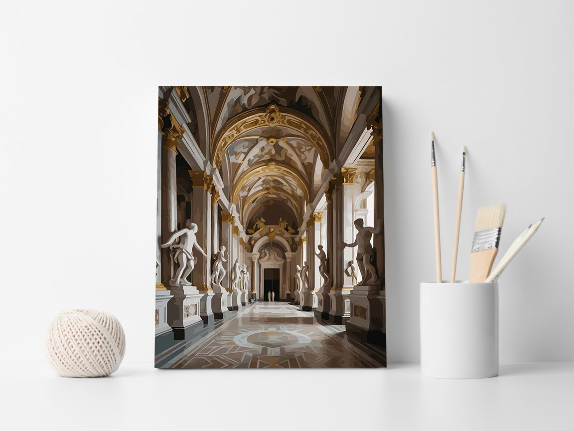 Set Pictură pe numere – Arhitectură În Stil Baroc 6363