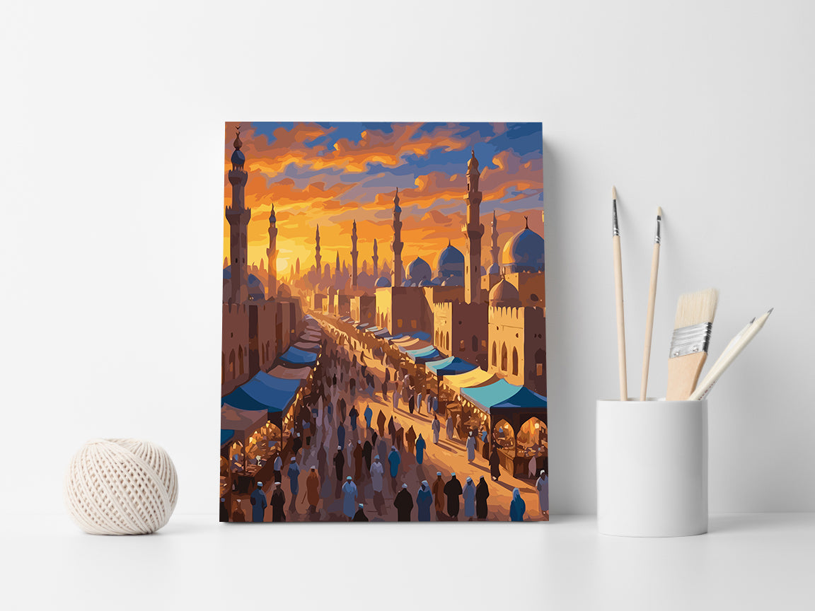 Set Pictură pe numere – Orientul Mijlociu La Apus 6368