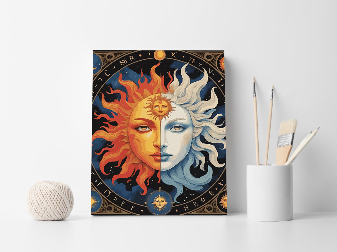 Set Pictură pe numere – Dansul Cosmic 6409