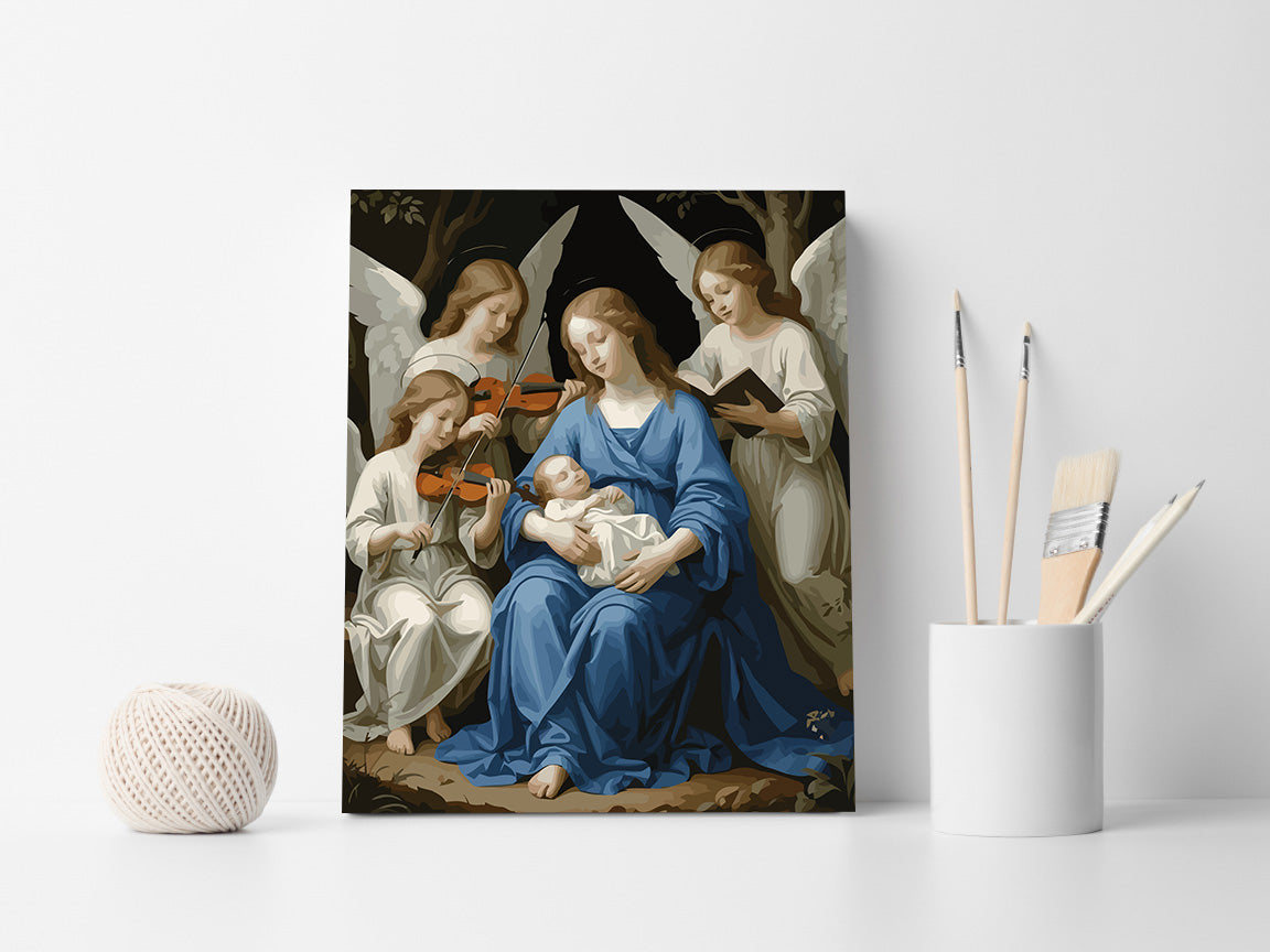 Set Pictură pe numere – Pacea Și Armonia Divină 6412